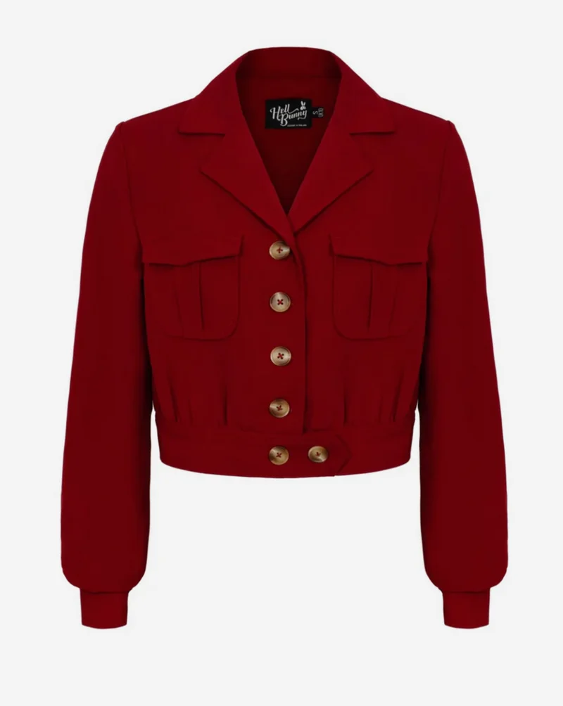 Jacke Ravenwood, Dunkelrot