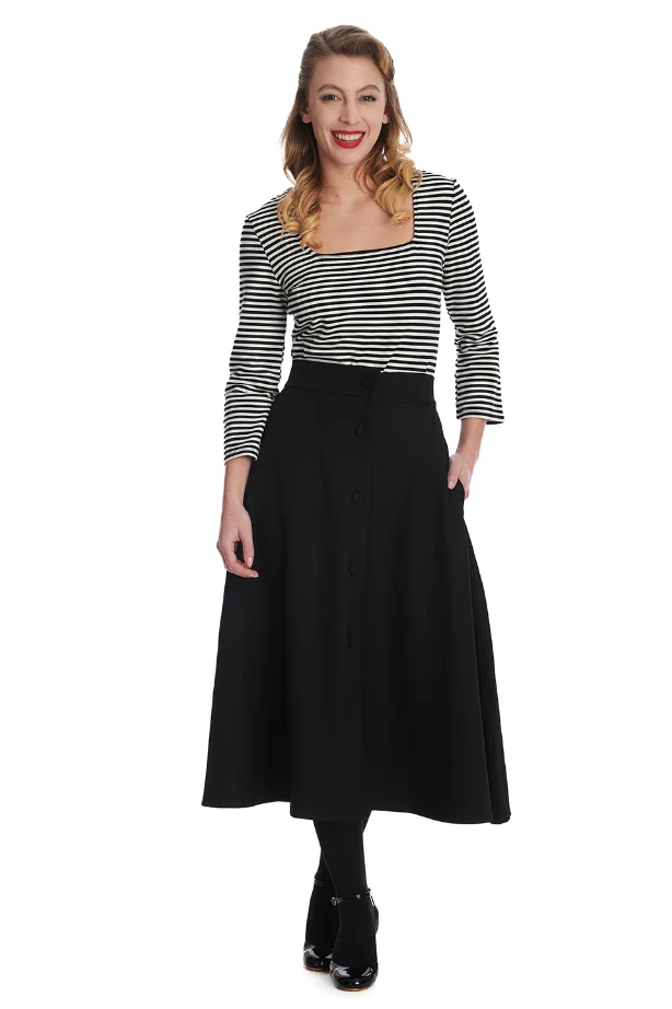 Swingrock Book Worm, Schwarz, Plus Size