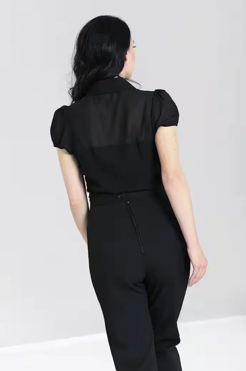 Bluse Taffy, Schwarz