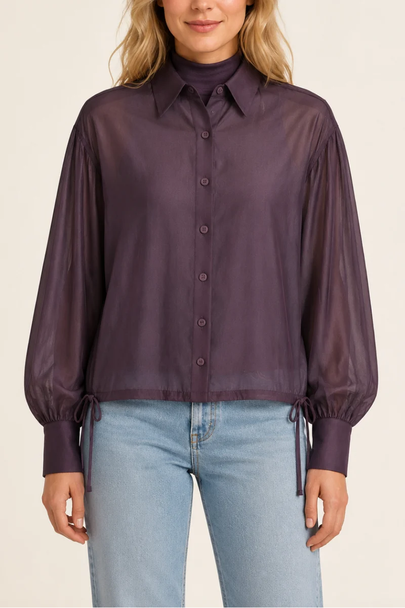 EDITED - Transparente Bluse "Ottilia"