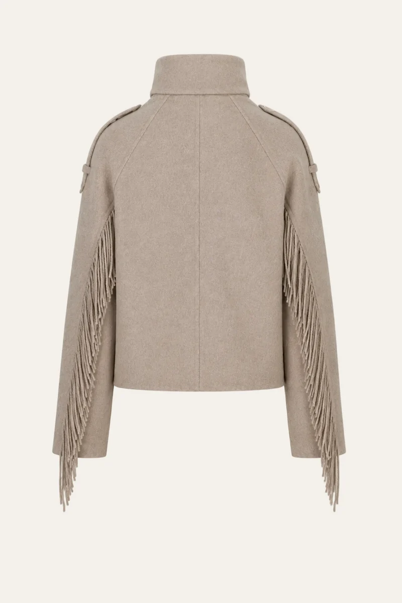 DANTE 6 - Jacke "Haven fringe coat"