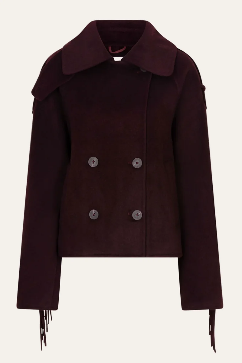 DANTE 6 - Jacke "Haven fringe coat"