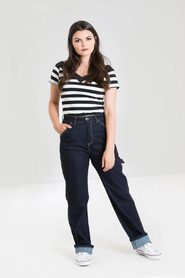 Jeanshose Carpenter 50's, Workerstyle, Denim