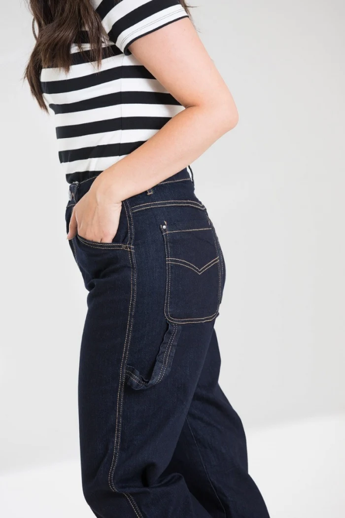 Jeanshose Carpenter 50's, Workerstyle, Denim