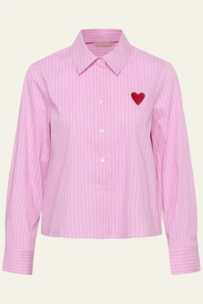 Culture - Bluse "CUebony Short Shirt"
