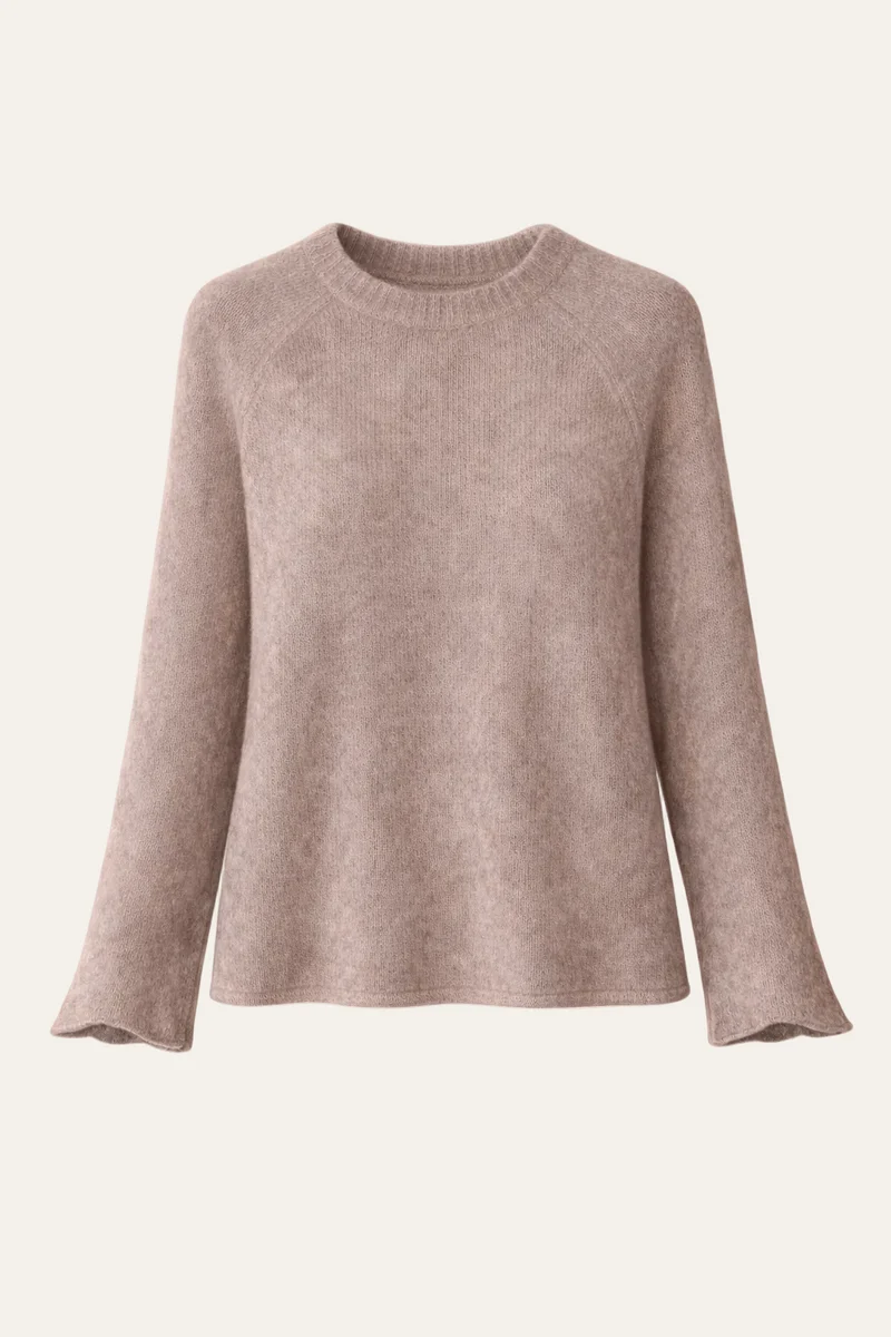 Strickpullover mit Rundhals "Stellaa"