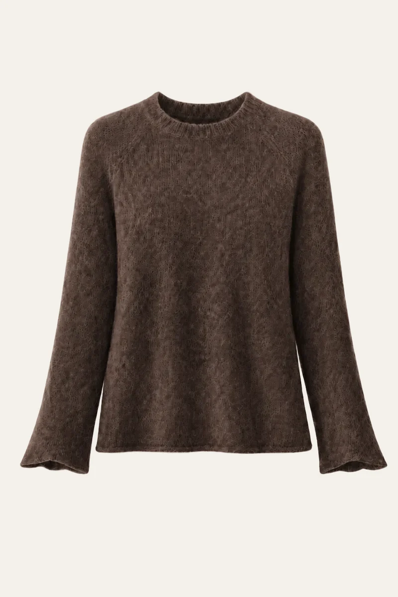 Strickpullover mit Rundhals "Stellaa"