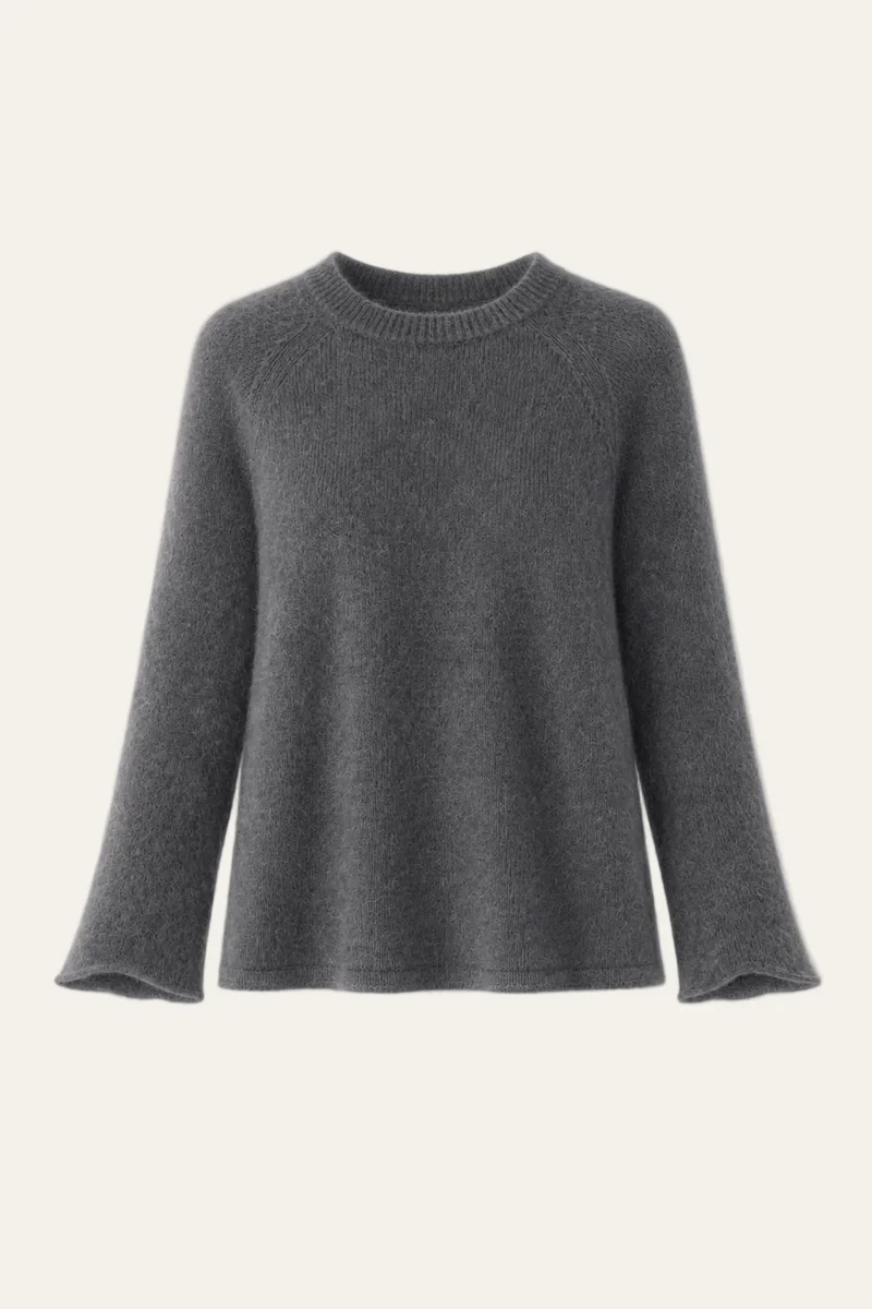 Strickpullover mit Rundhals "Stellaa"