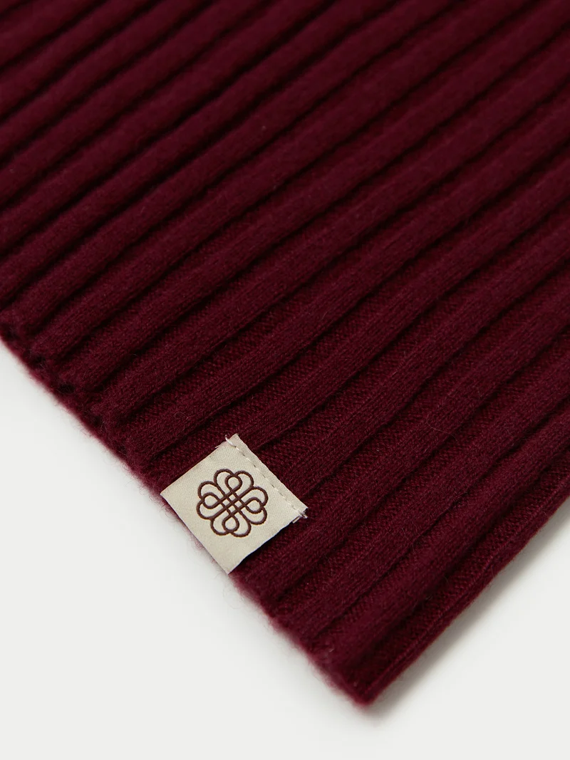 Kaschmir-Strickmütze