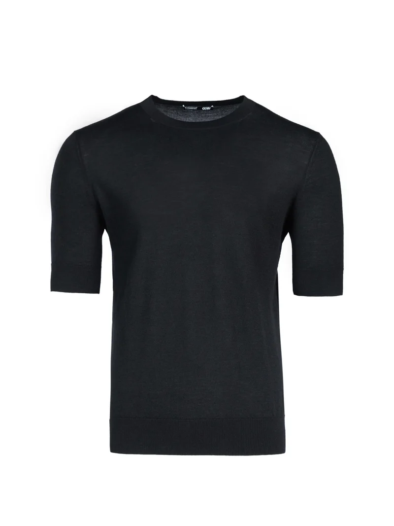 T-Shirt aus Seide und Kaschmir