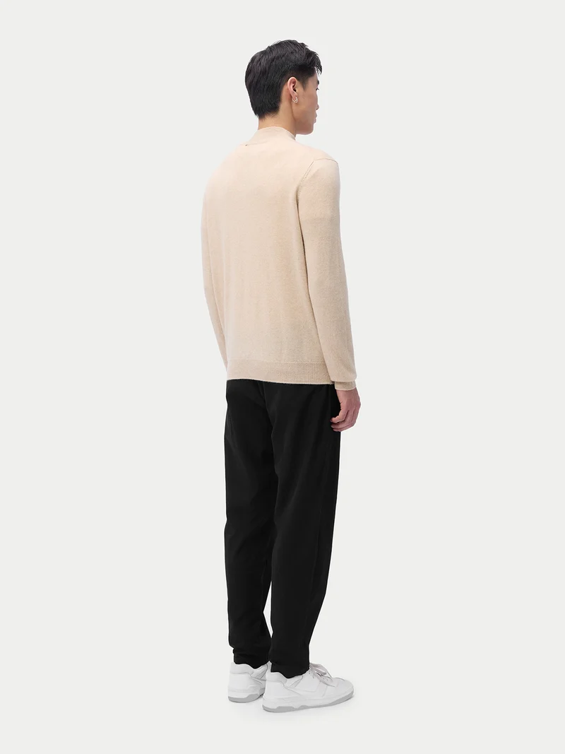 Stehkragenpullover aus Kaschmir