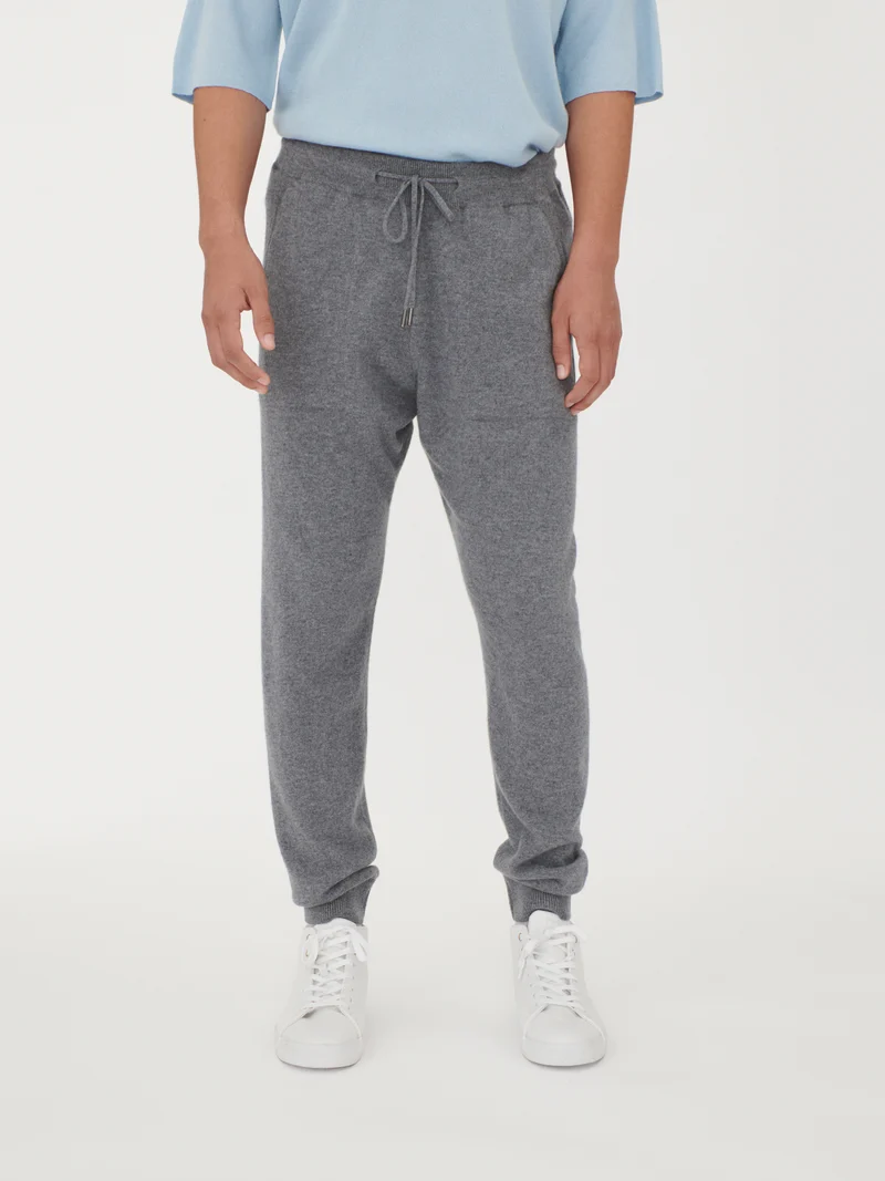 Lockere Jogginghose aus Kaschmir