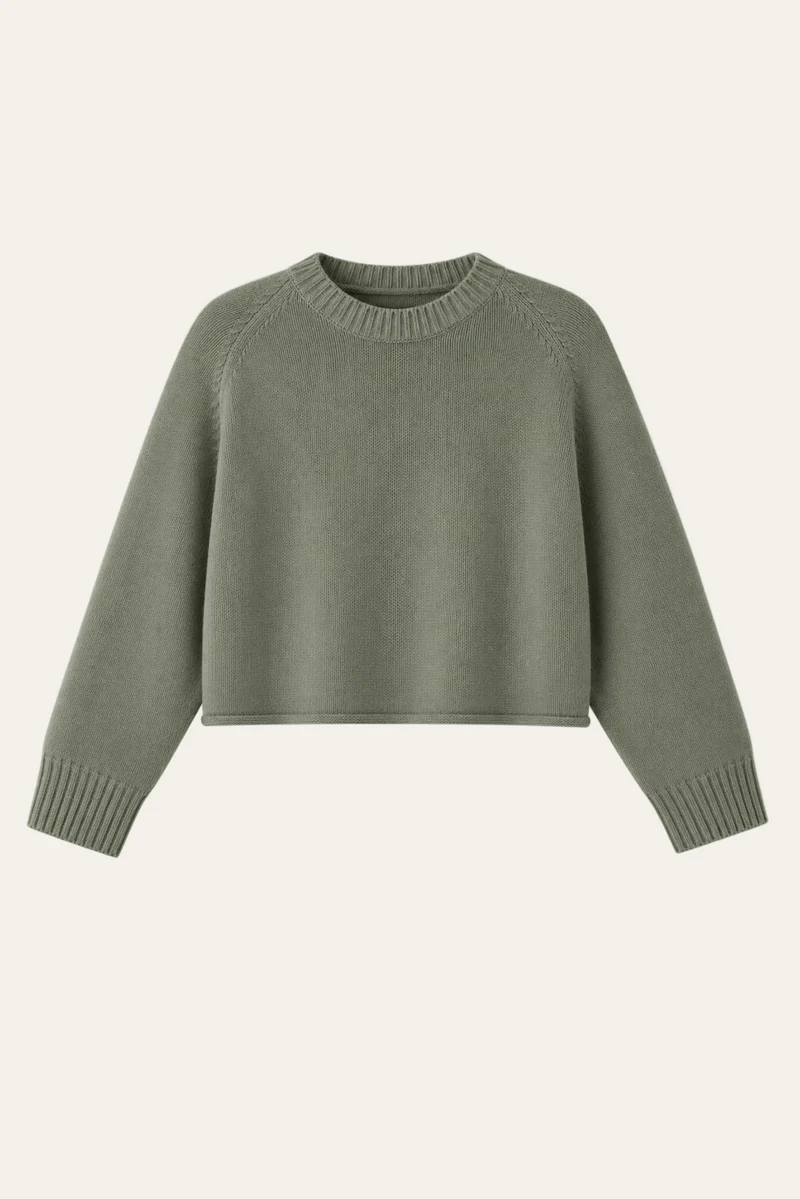 Verkürzter Strickpullover "Vadaraa"