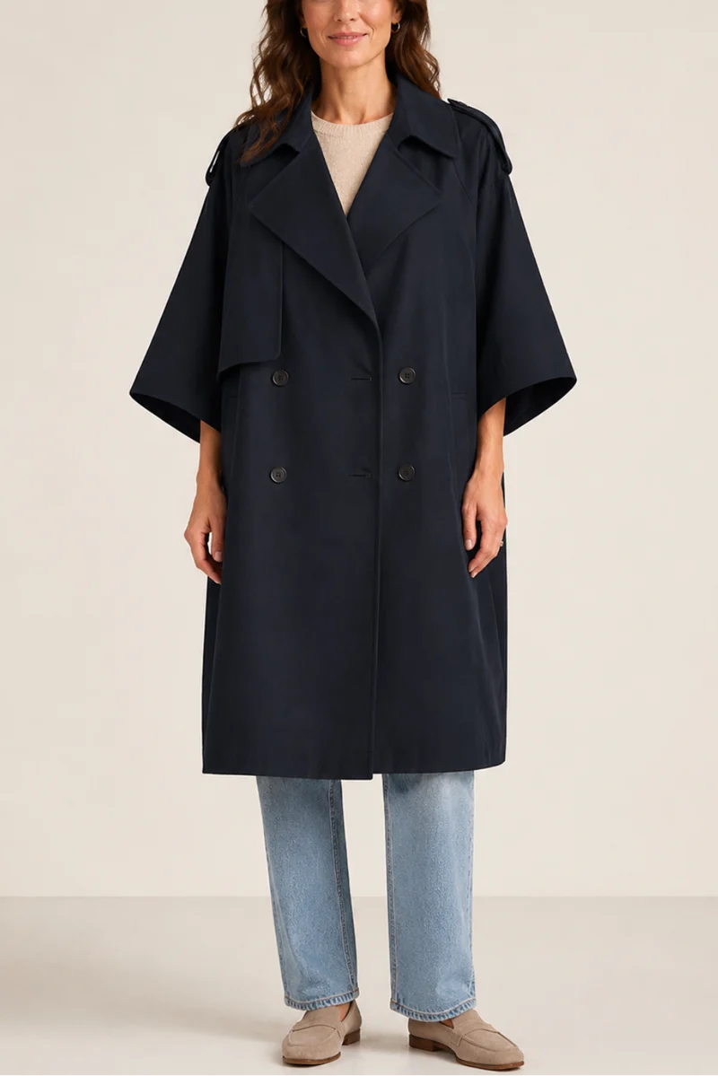 Oversized Cape-Mantel "Oliveraa"