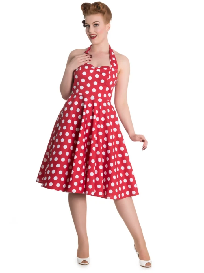 Swingkleid Mariam, rot