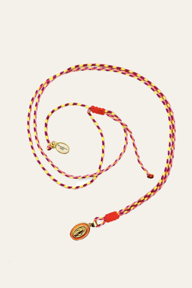 Escapulario - Stringkette mit Madonna-Anhänger