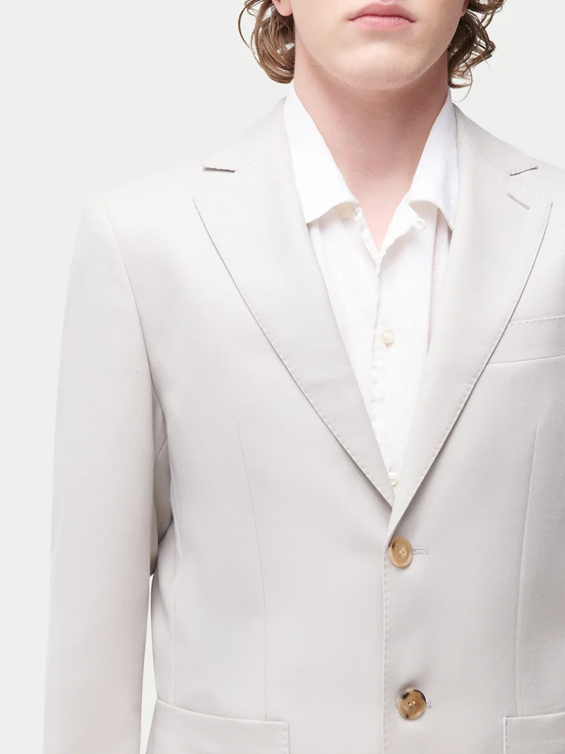 Einreihiger Herren-Blazer aus Kaschmir