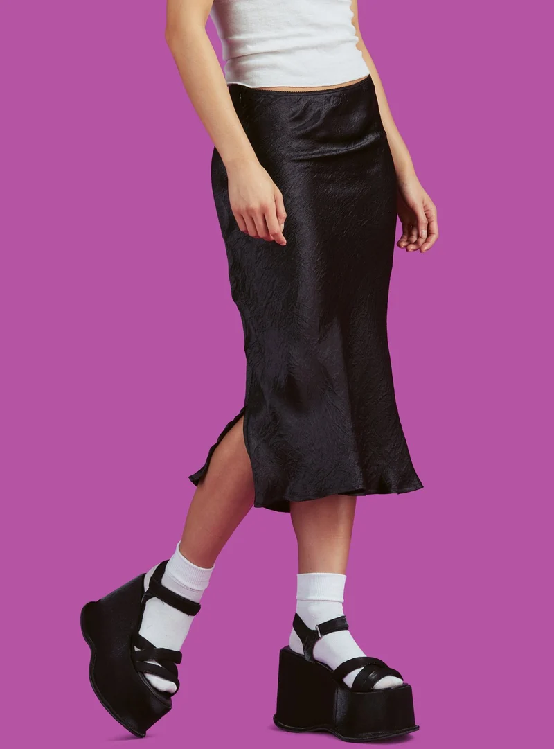 Dot Midi Skirt