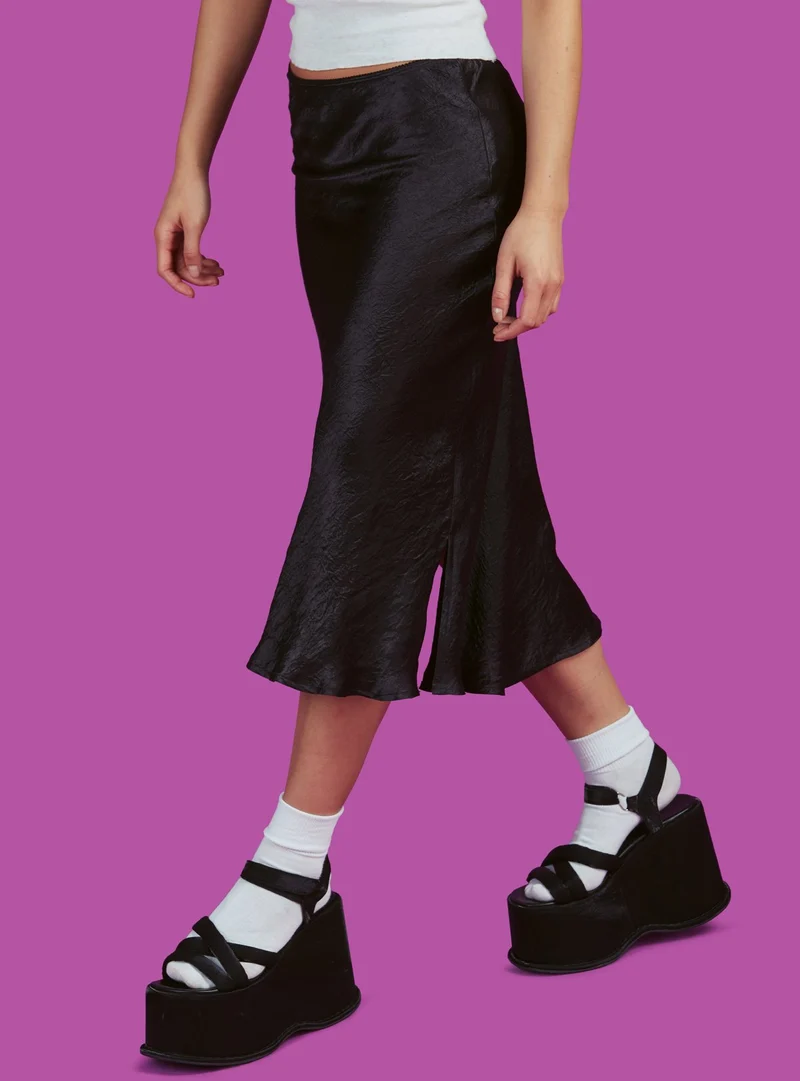 Dot Midi Skirt