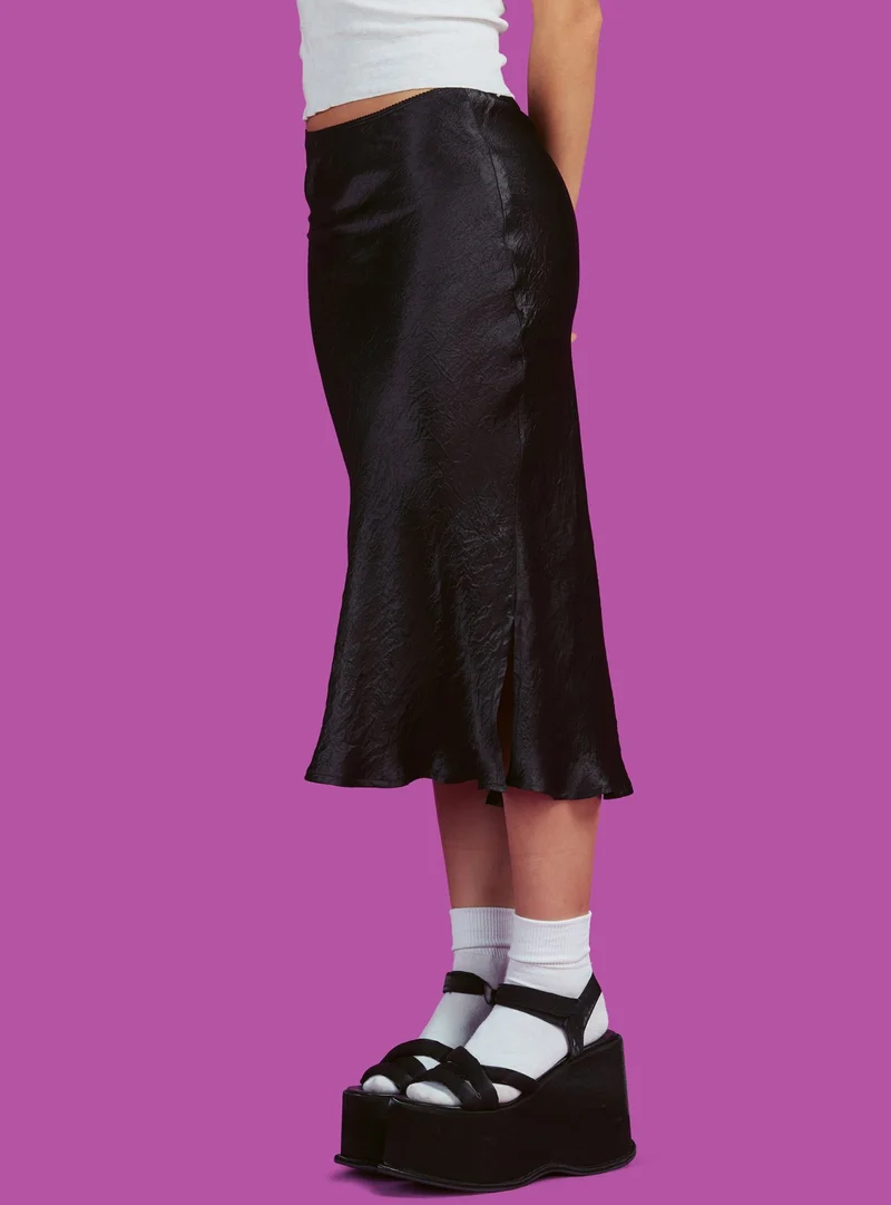 Dot Midi Skirt