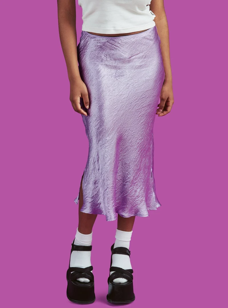 Dot Midi Skirt