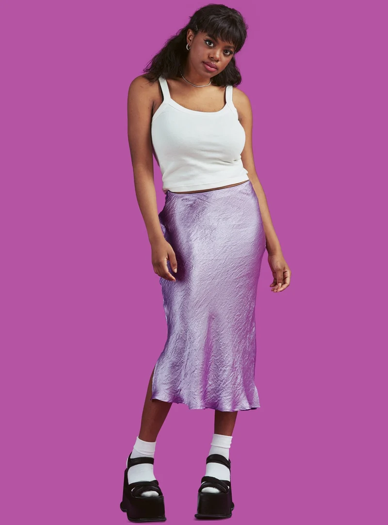 Dot Midi Skirt