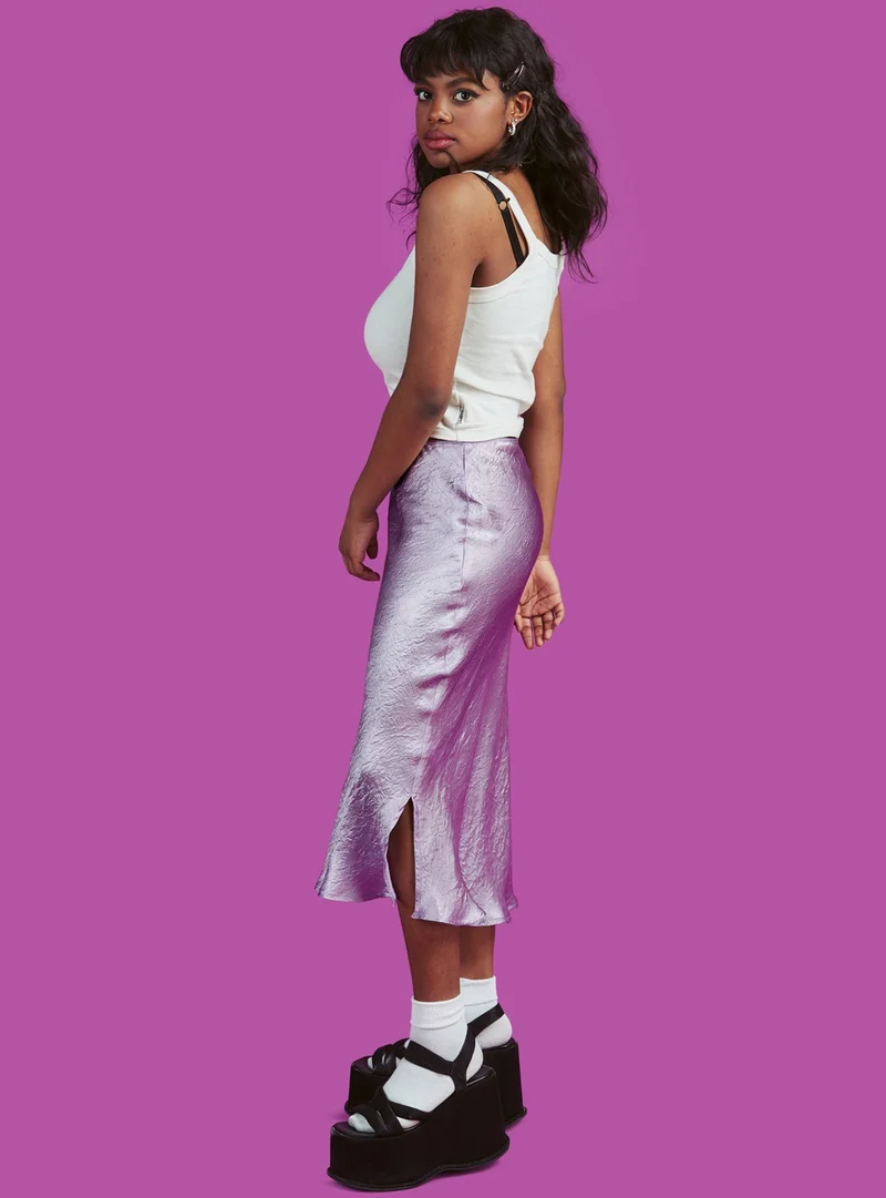 Dot Midi Skirt