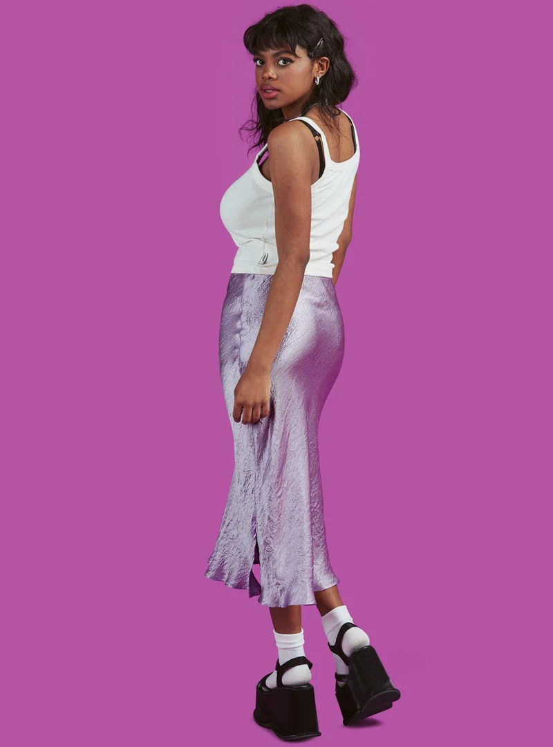 Dot Midi Skirt
