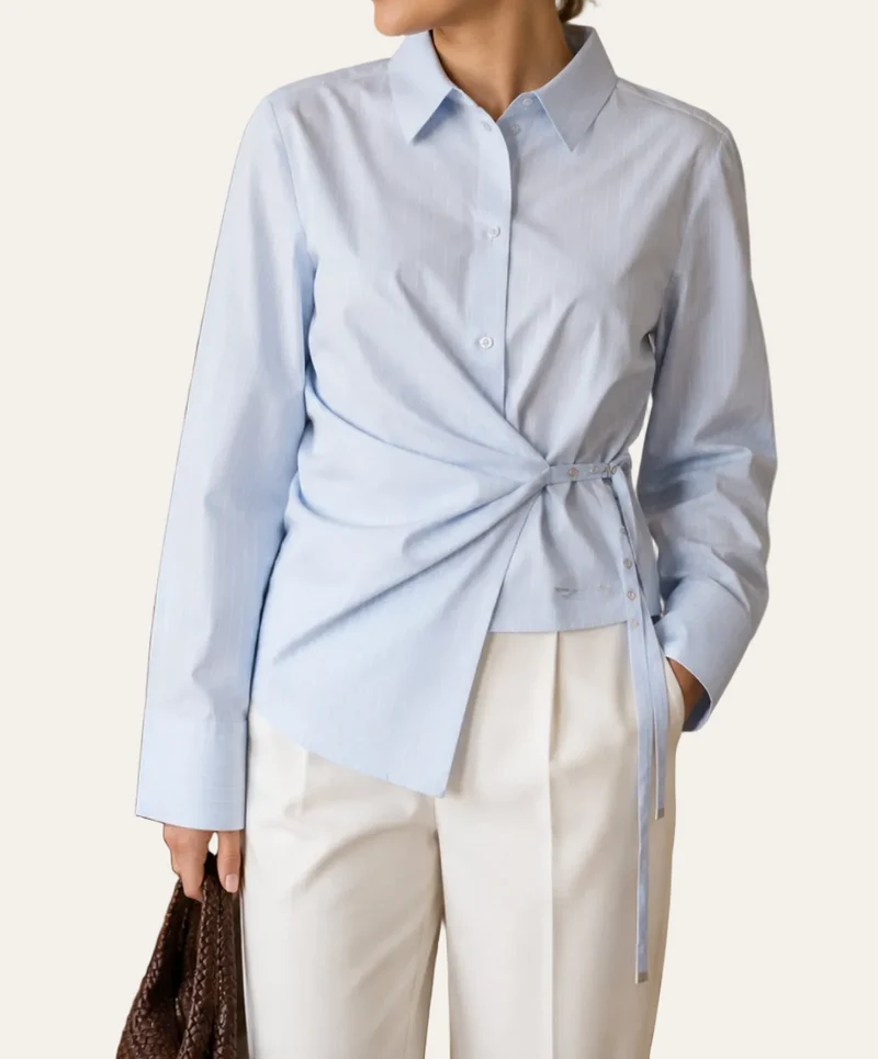 My Essential Wardrobe - Bluse "Bella Belt"
