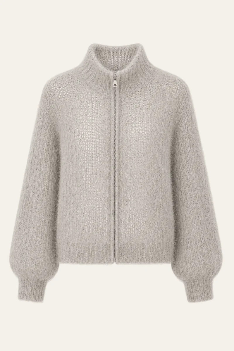 Strickjacke mit Reißverschluss "Starellyy"