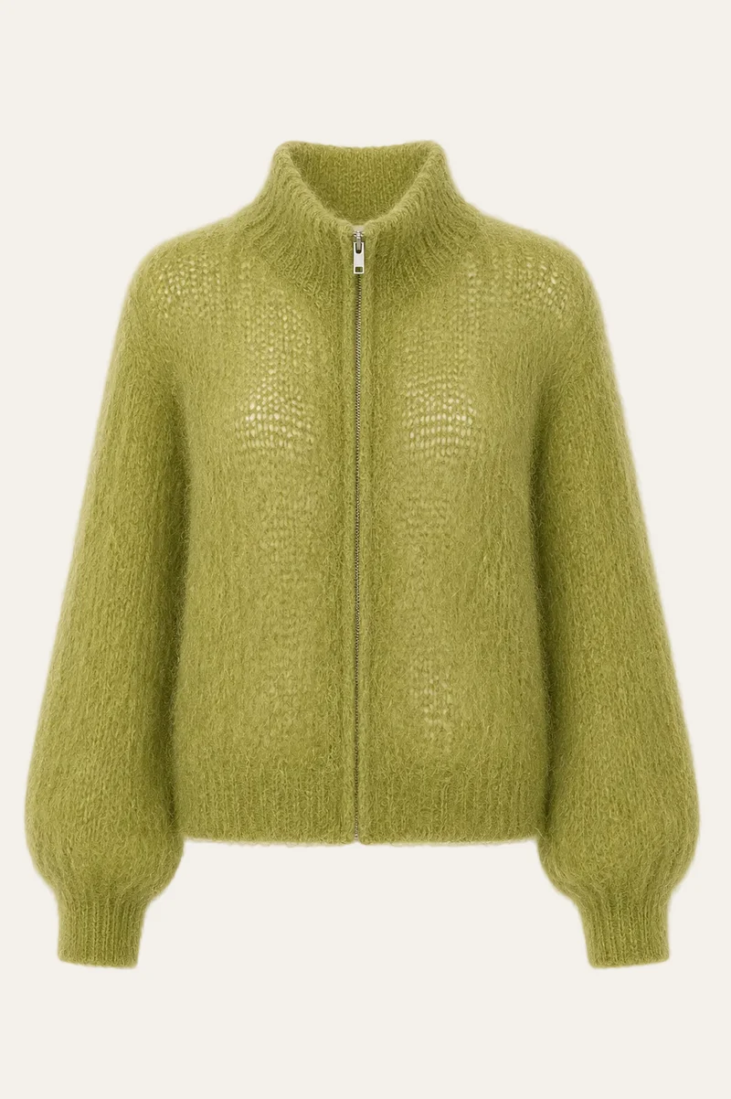 Strickjacke mit Reißverschluss "Starellyy"