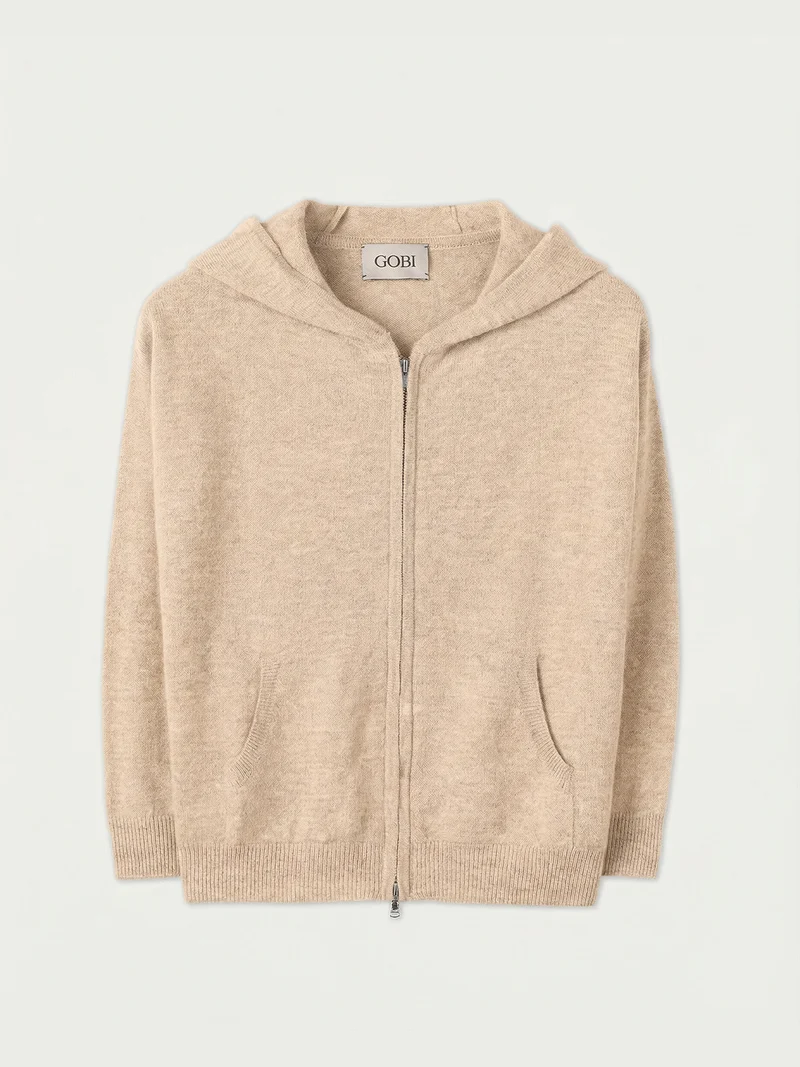 Unisex Kapuzenjacke mit Reißverschluss