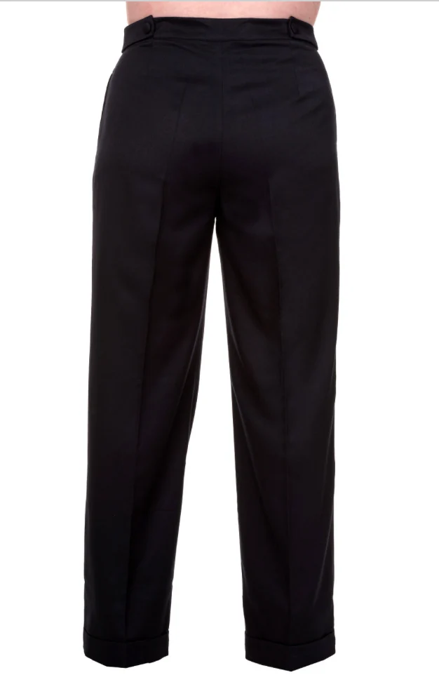 Hose Party On, Schwarz, Plus Size