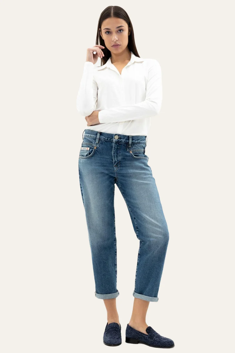 Herrlicher - Jeans "Breezy Cropped Denim"
