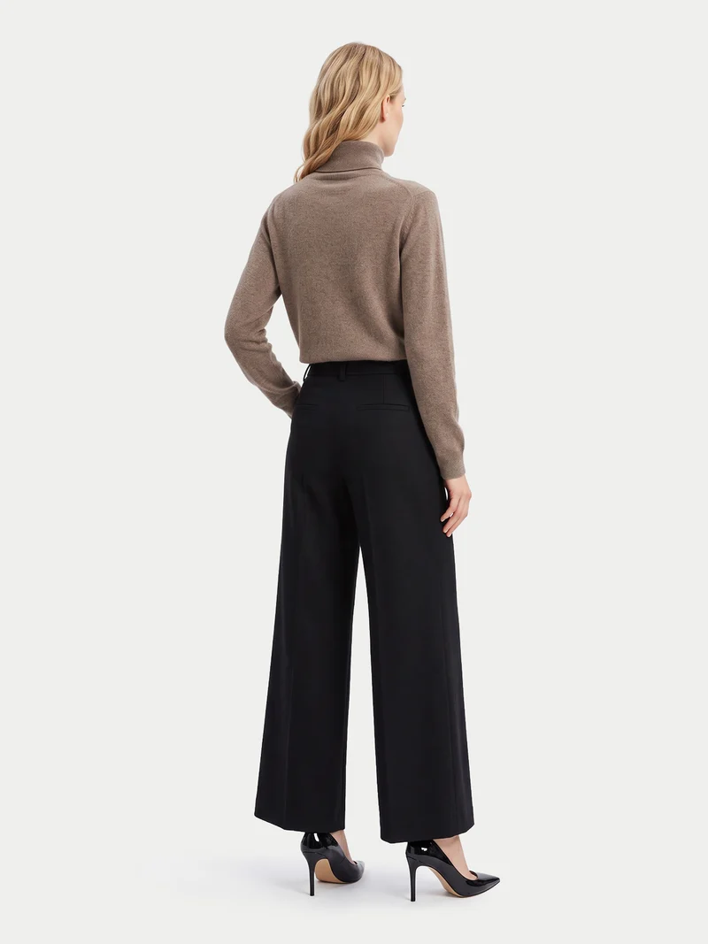 Klassischer Kaschmir-Rollkragenpullover