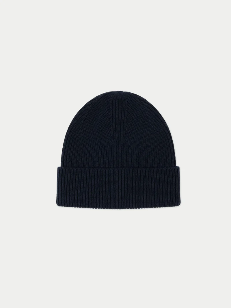 Grob gerippte Beanie-Mütze