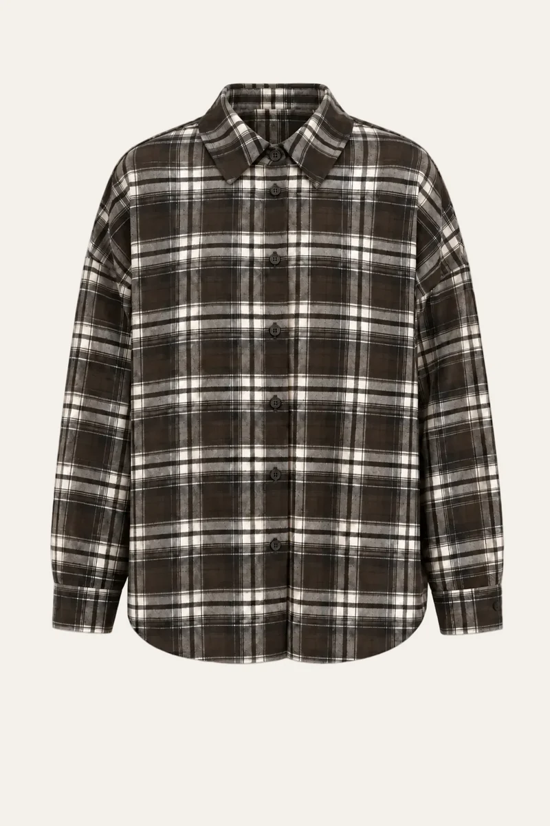 Karo-Oversized Hemd "Karolinee"