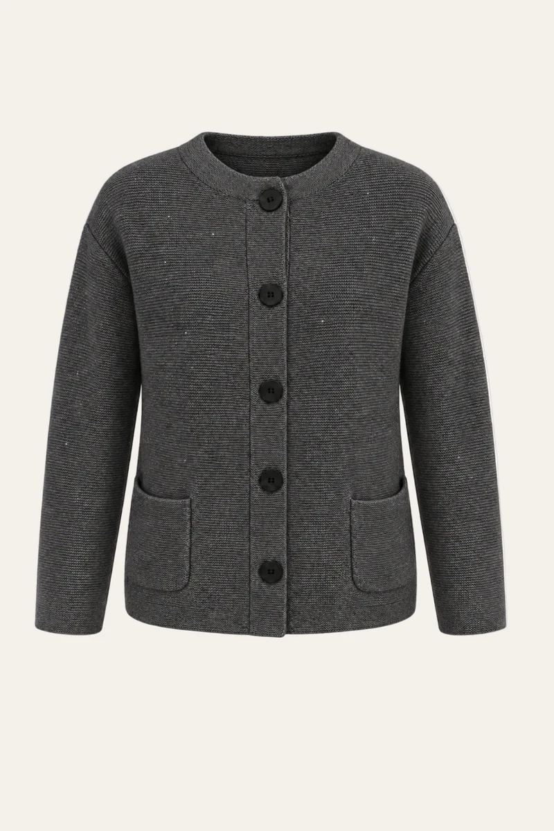 Strickjacke mit Glitzer "Strekkyy"