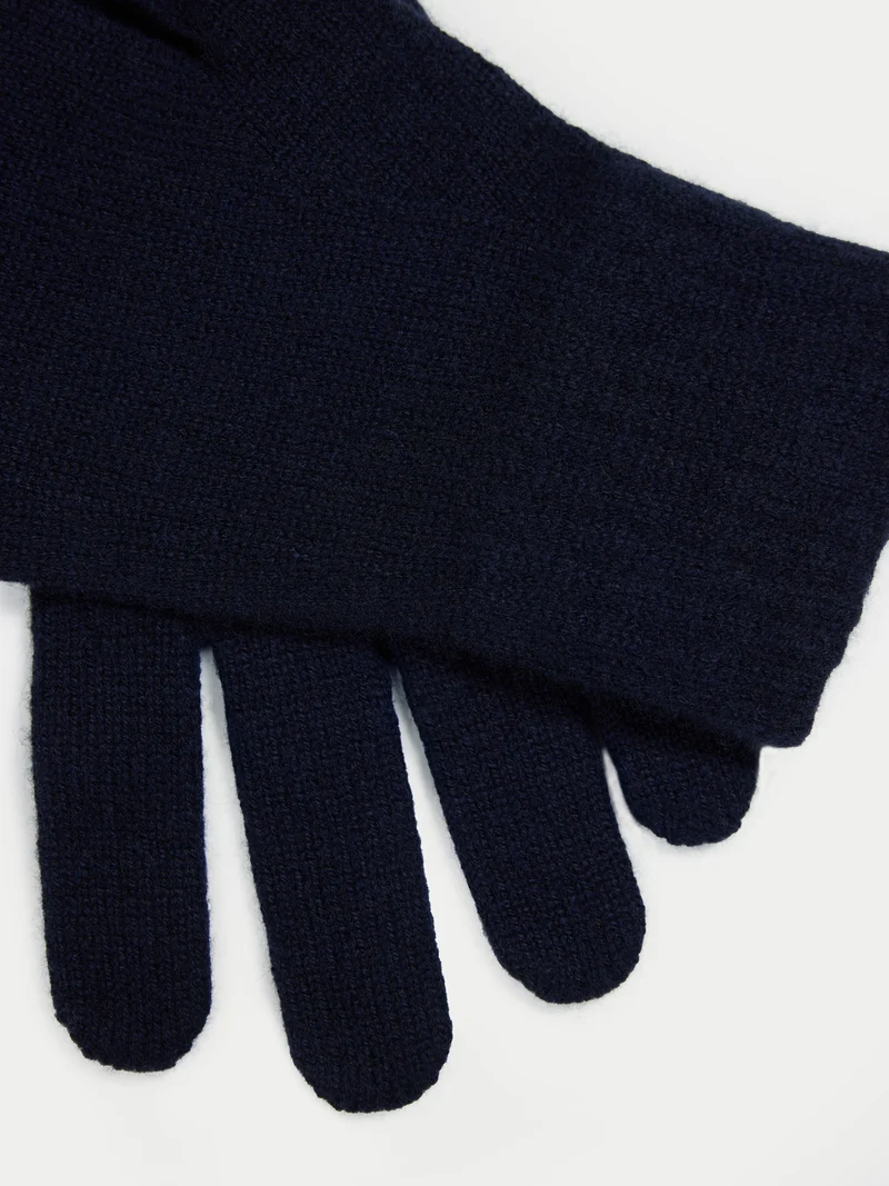 Essenzielle Strick-Kaschmirhandschuhe