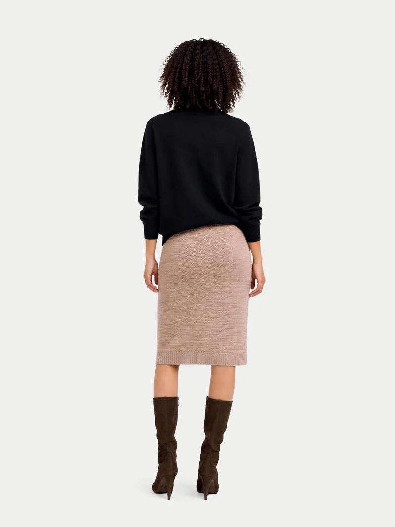 Damen Kaschmir Rollkragenpullover