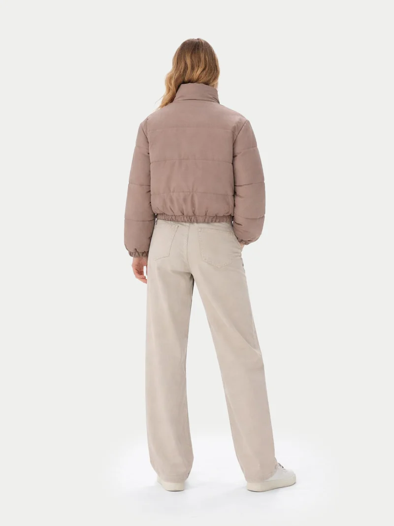 Cropped Kaschmir Jacke