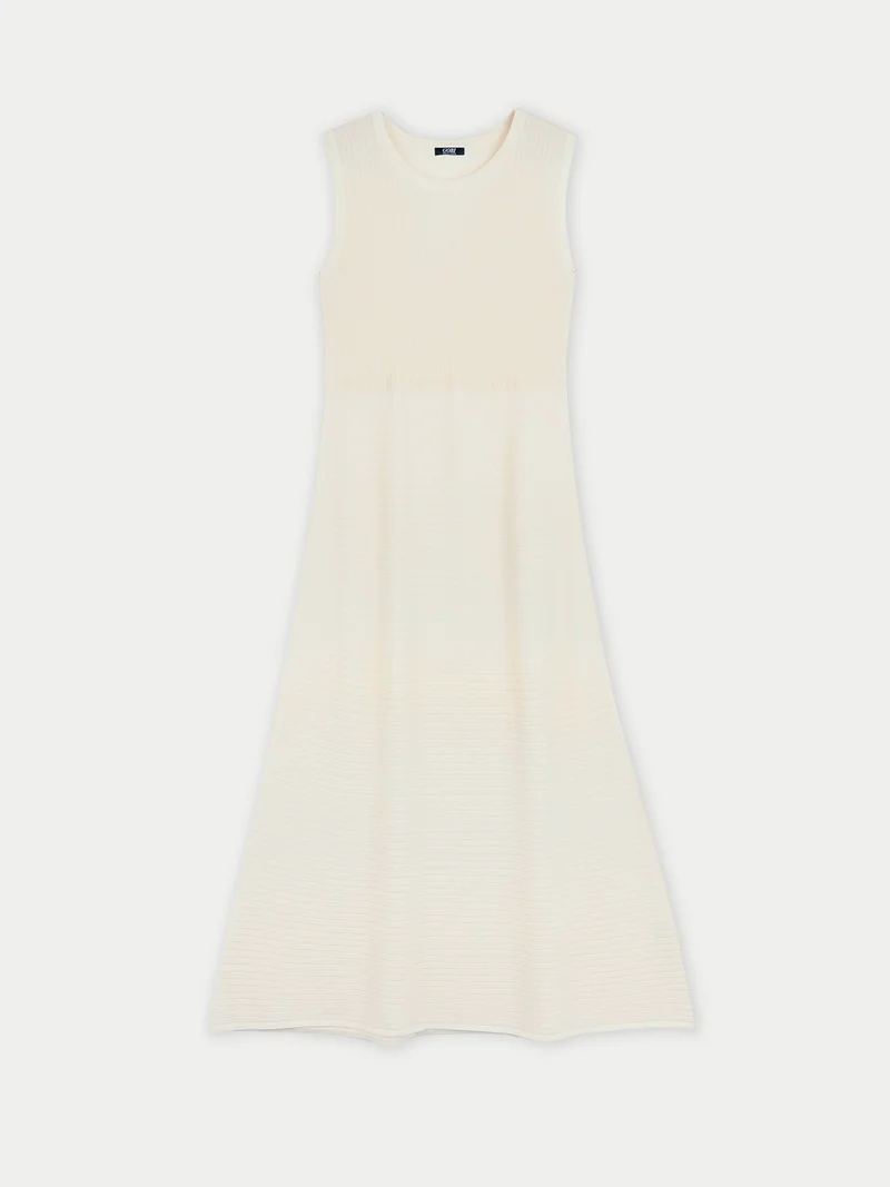 Leichtes Kleid aus Kaschmir-Seide