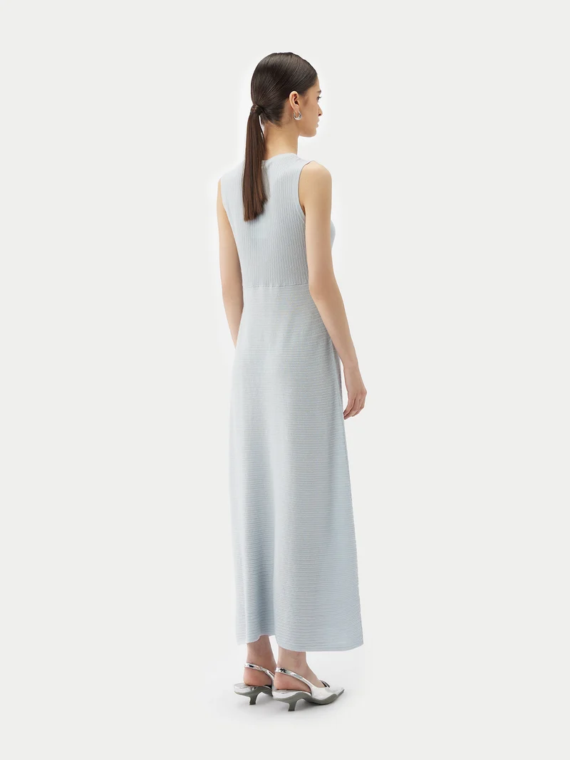 Leichtes Kleid aus Kaschmir-Seide