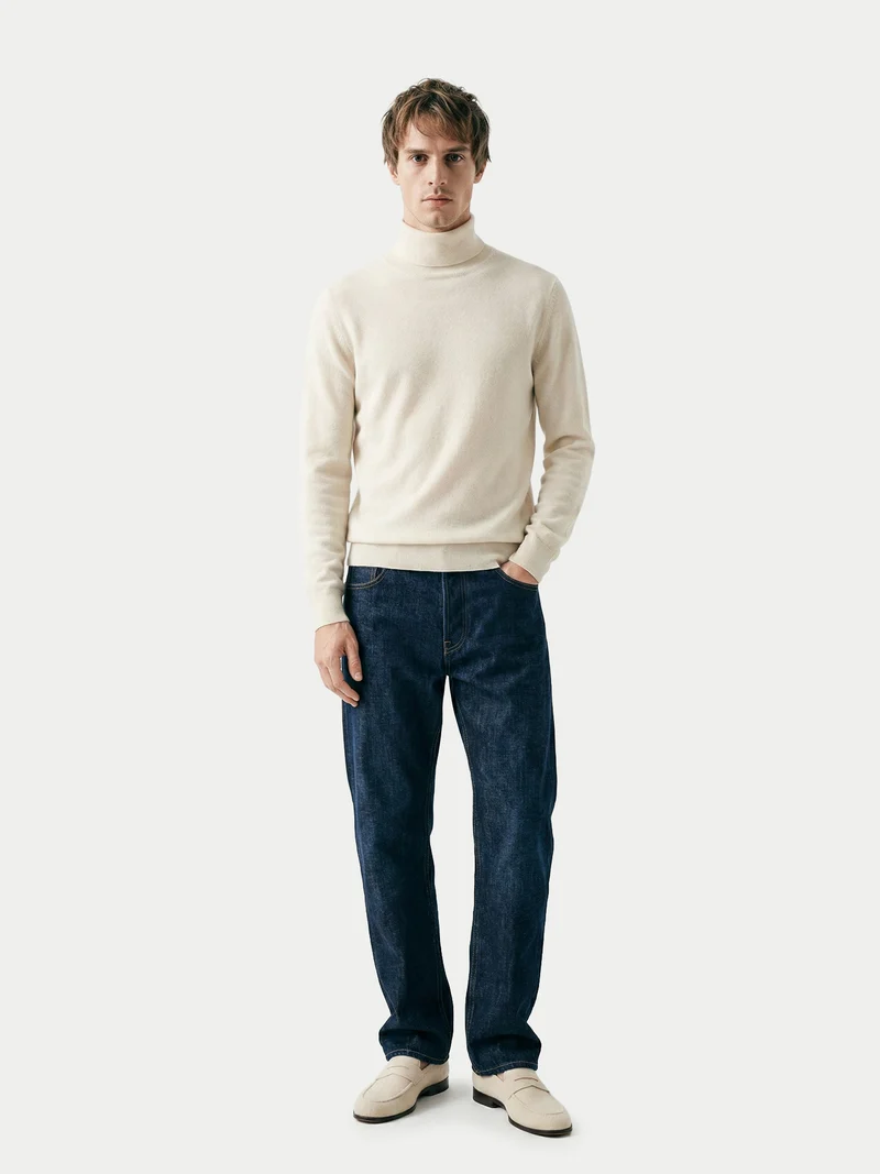 Timeless Kaschmir Rollkragenpullover