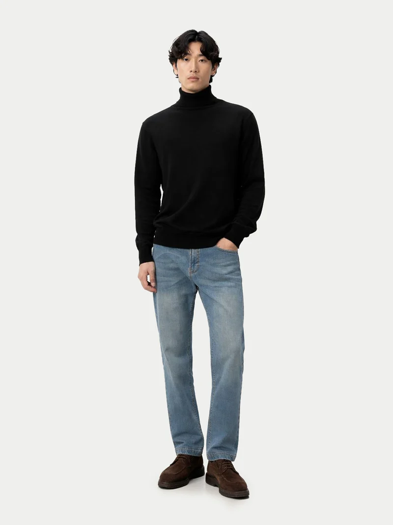 Timeless Kaschmir Rollkragenpullover