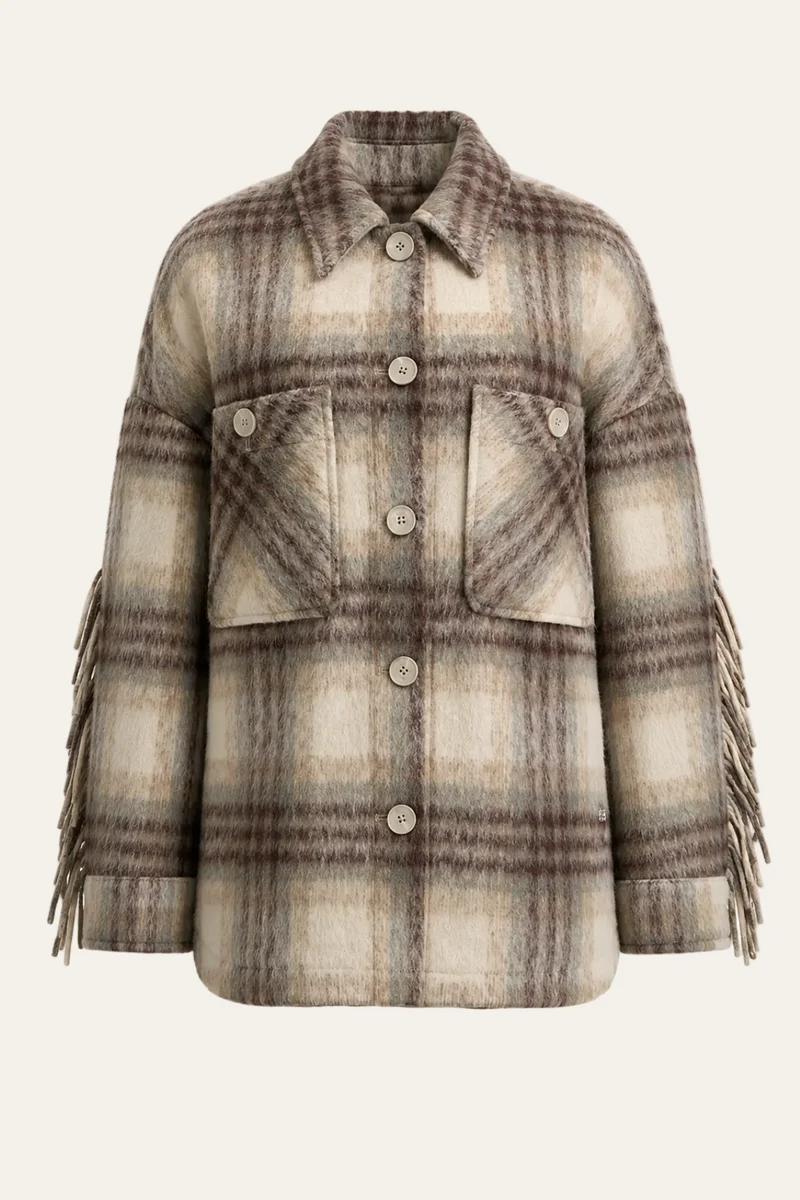 DANTE 6 - Kariertes Shacket