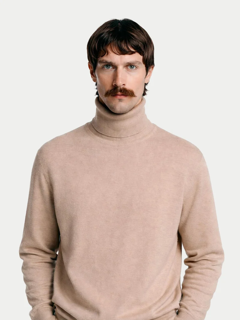 Timeless Kaschmir Rollkragenpullover