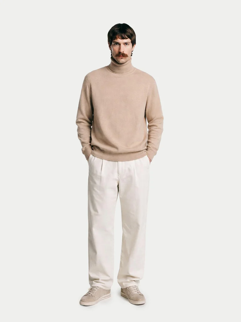 Timeless Kaschmir Rollkragenpullover