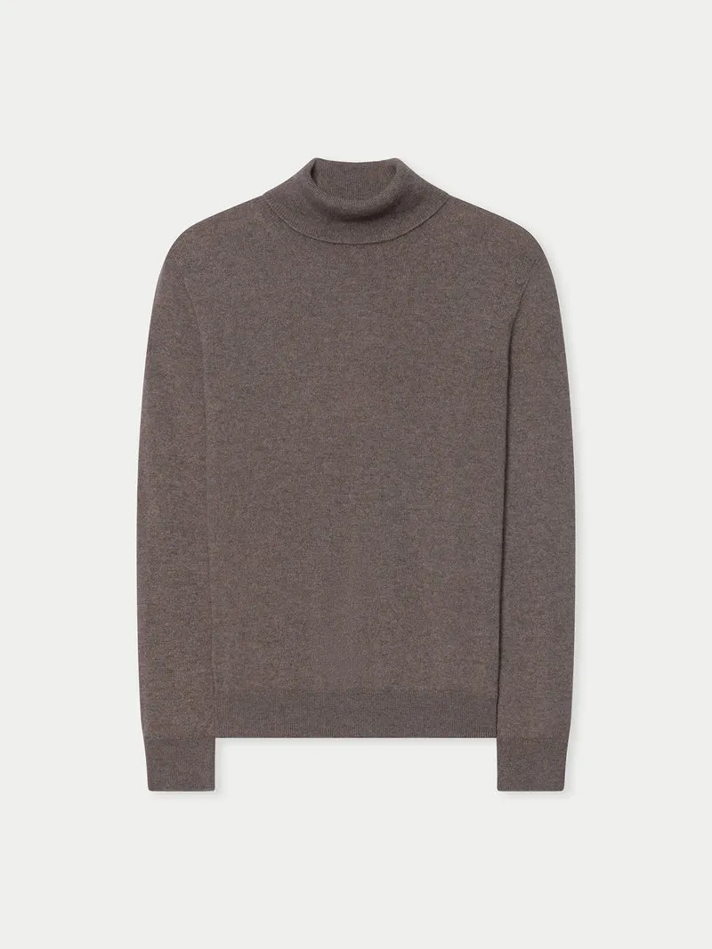 Zeitloser Kaschmir-Rollkragenpullover