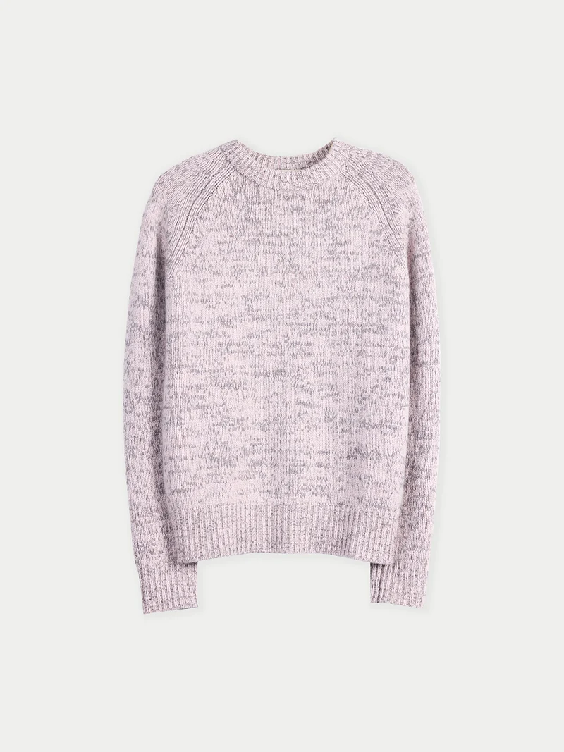 Unisex Kaschmir-Mouliné-Pullover